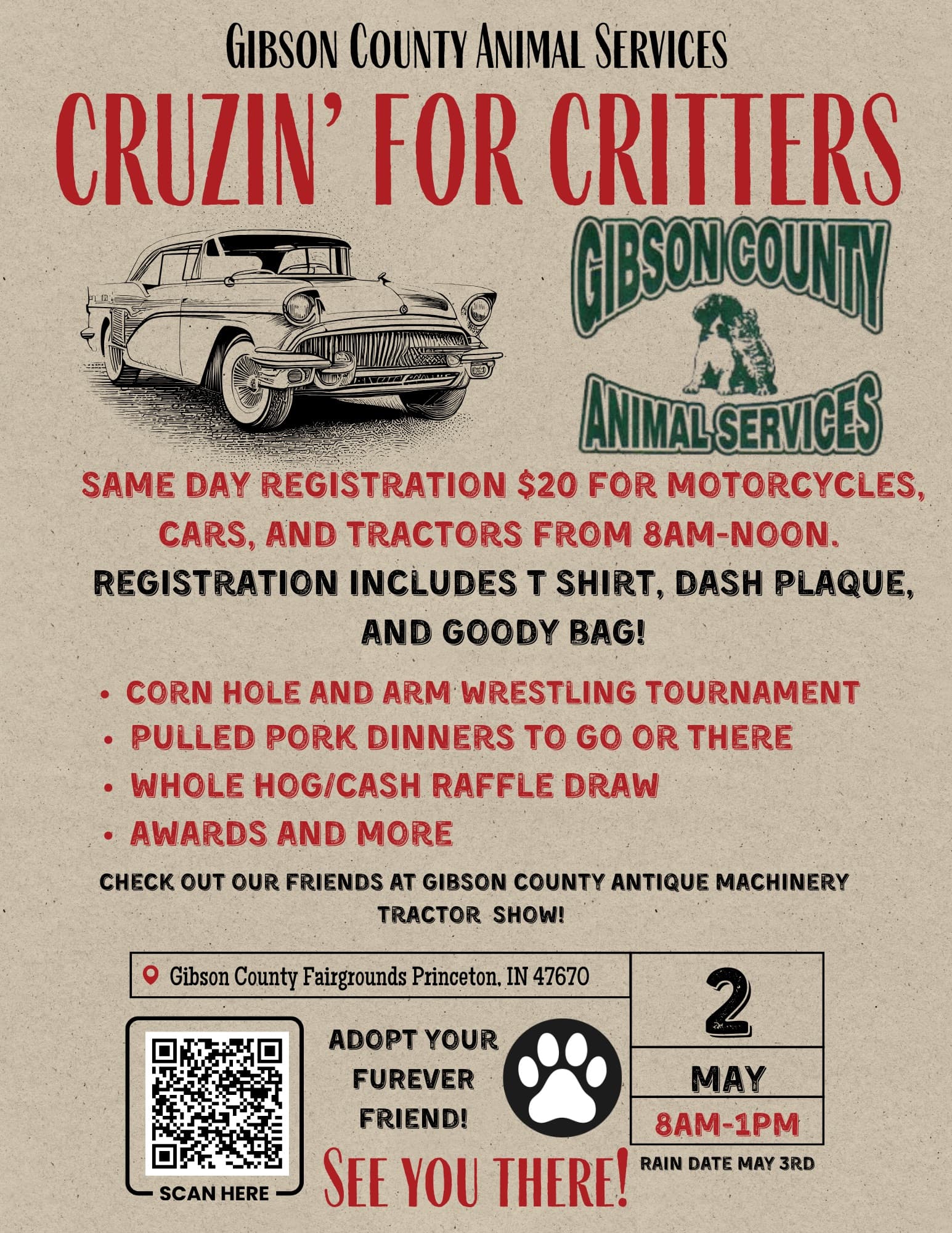 Gibson County Animal Services: Cruzin’ for Critters