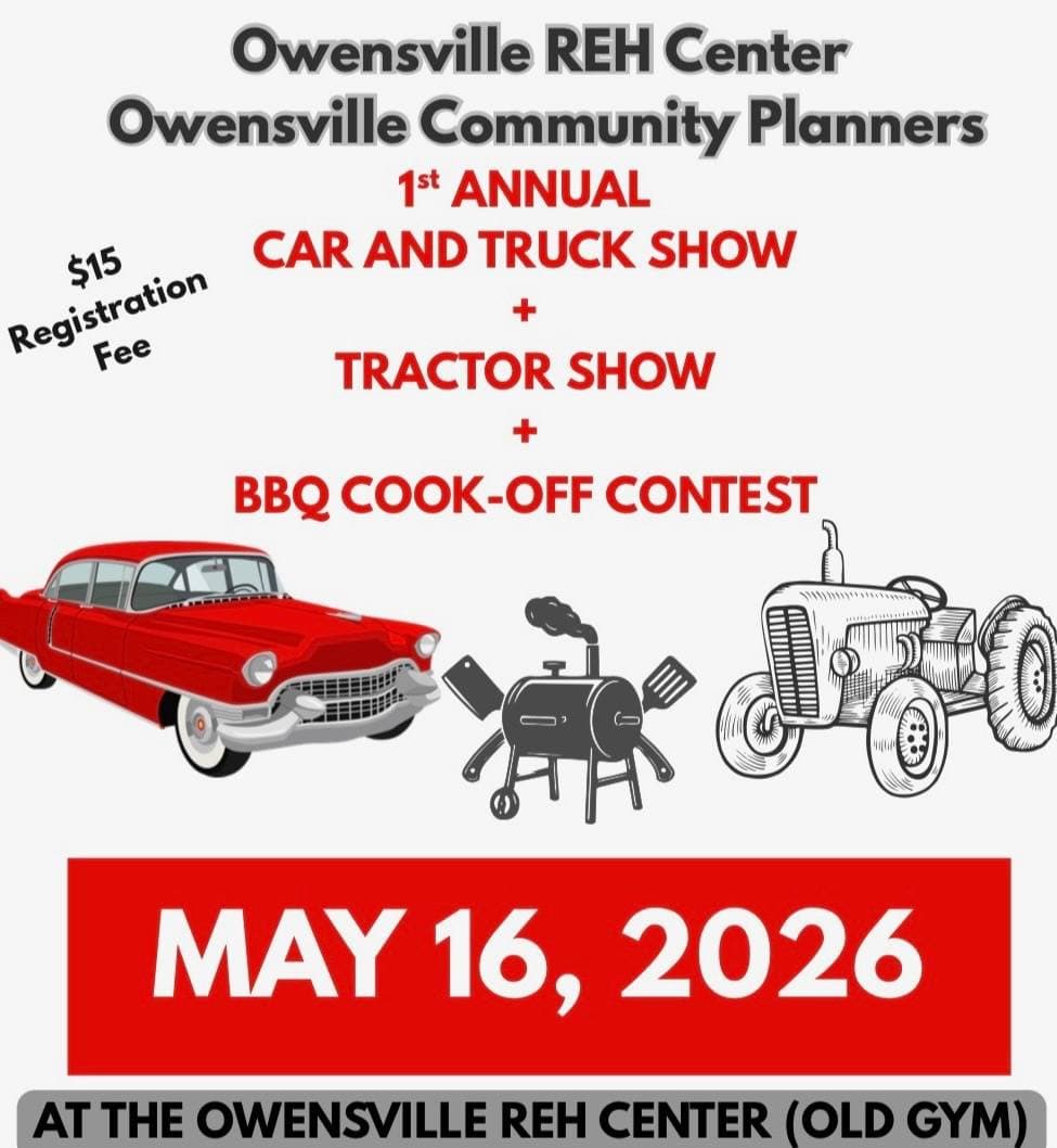 1st Annual Owensville Car, Truck & Tractor Show