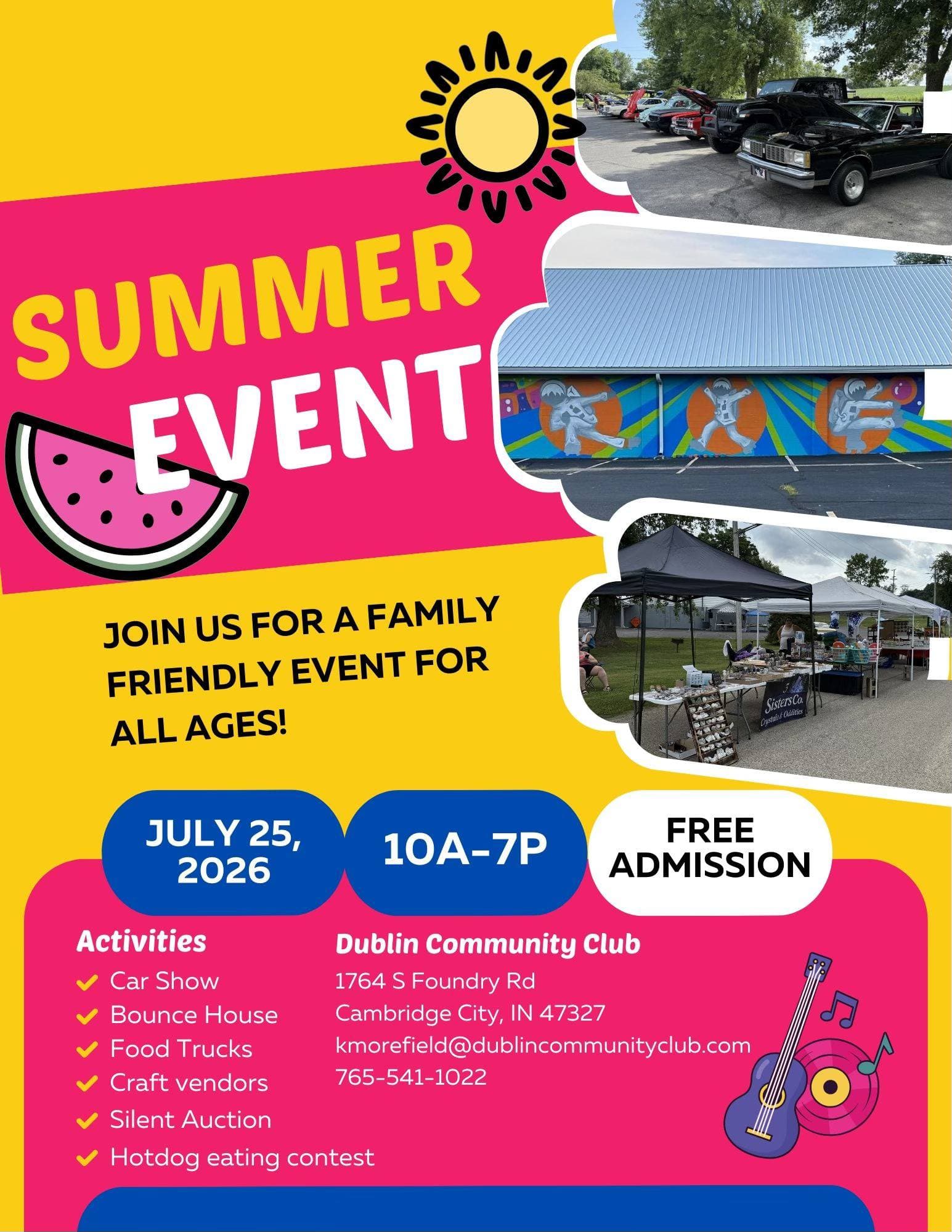 2026 Summer Event & Car Show