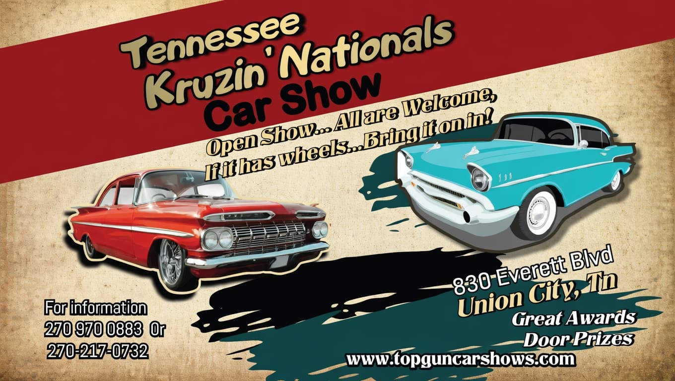 2026 “Tennessee Kruzin’ Nationals” Car Show