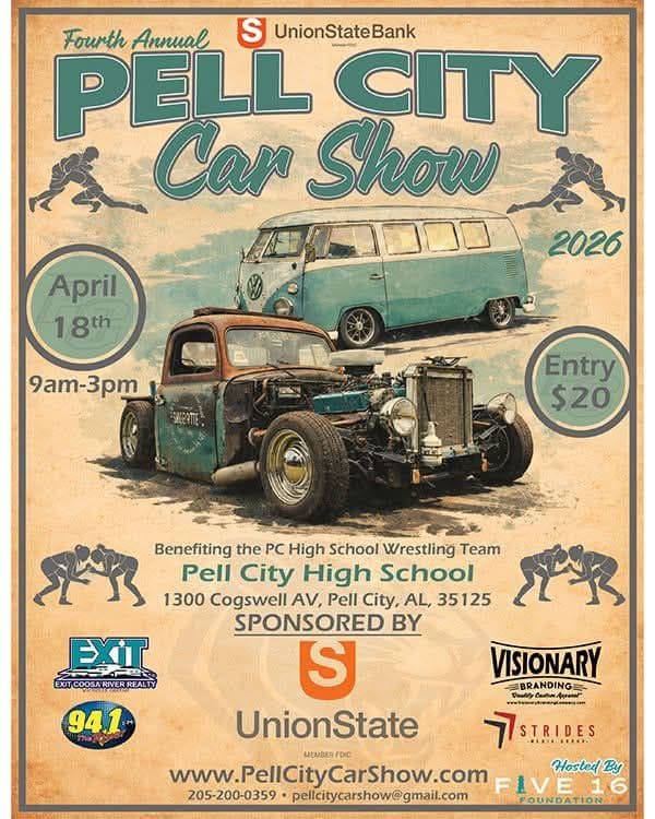 Fourth Annual Pell City Car Show