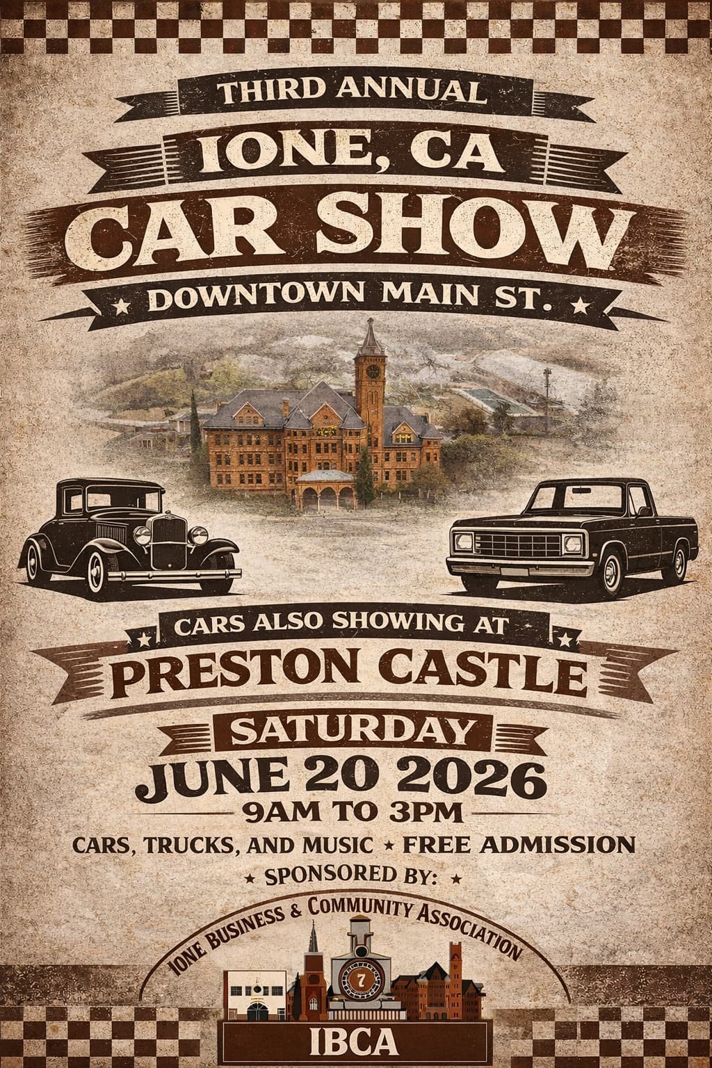 Third Annual Ione Car Show 2026