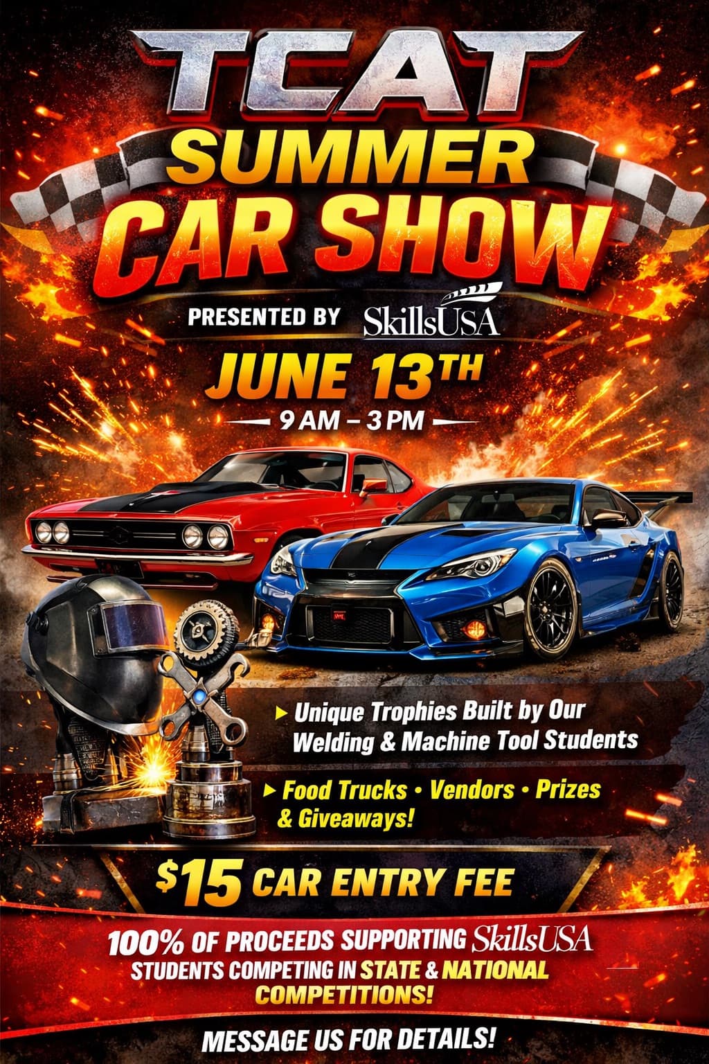 TCAT Summer Car Show: Presented by SkillsUSA