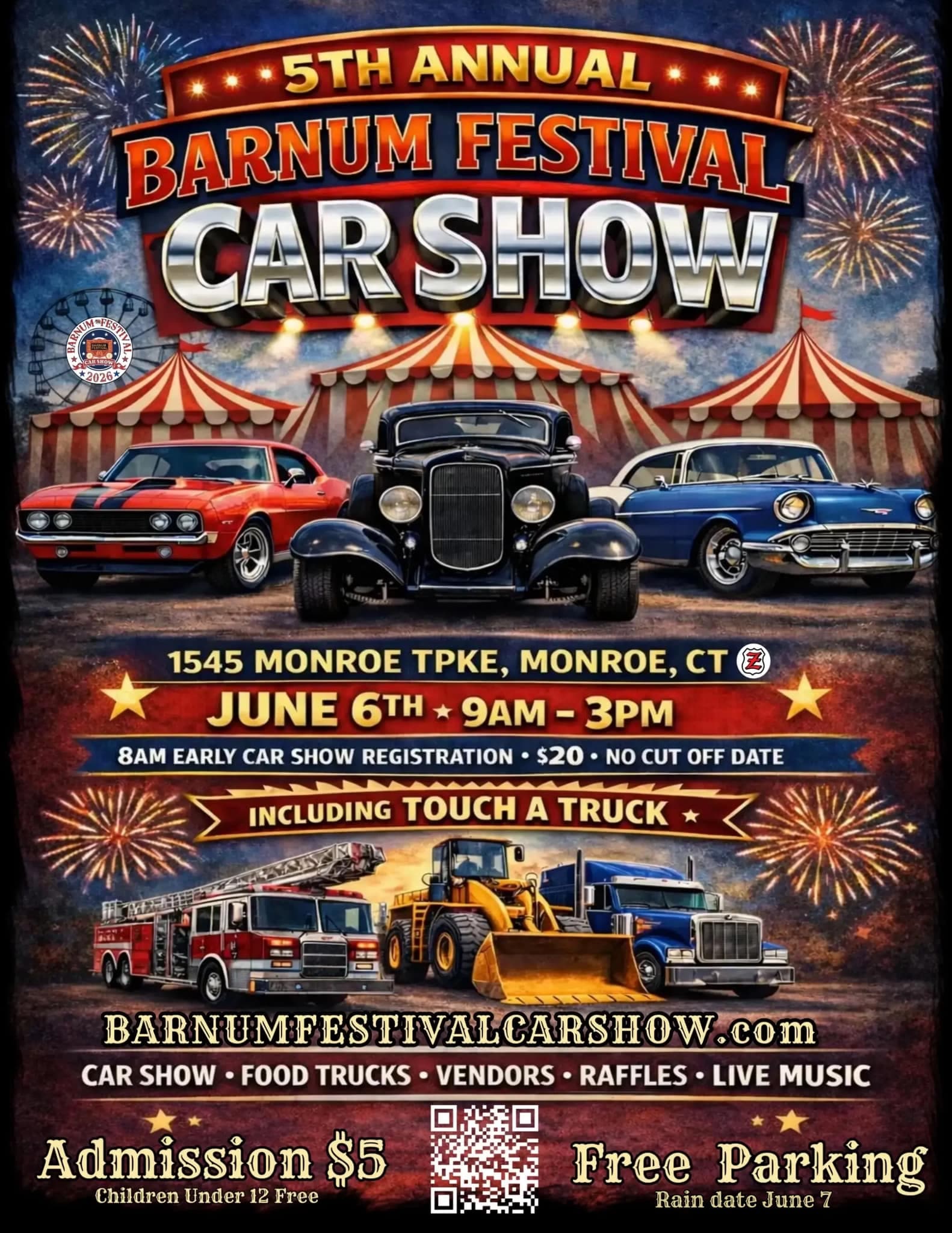 5th Annual Barnum Festival Car Show