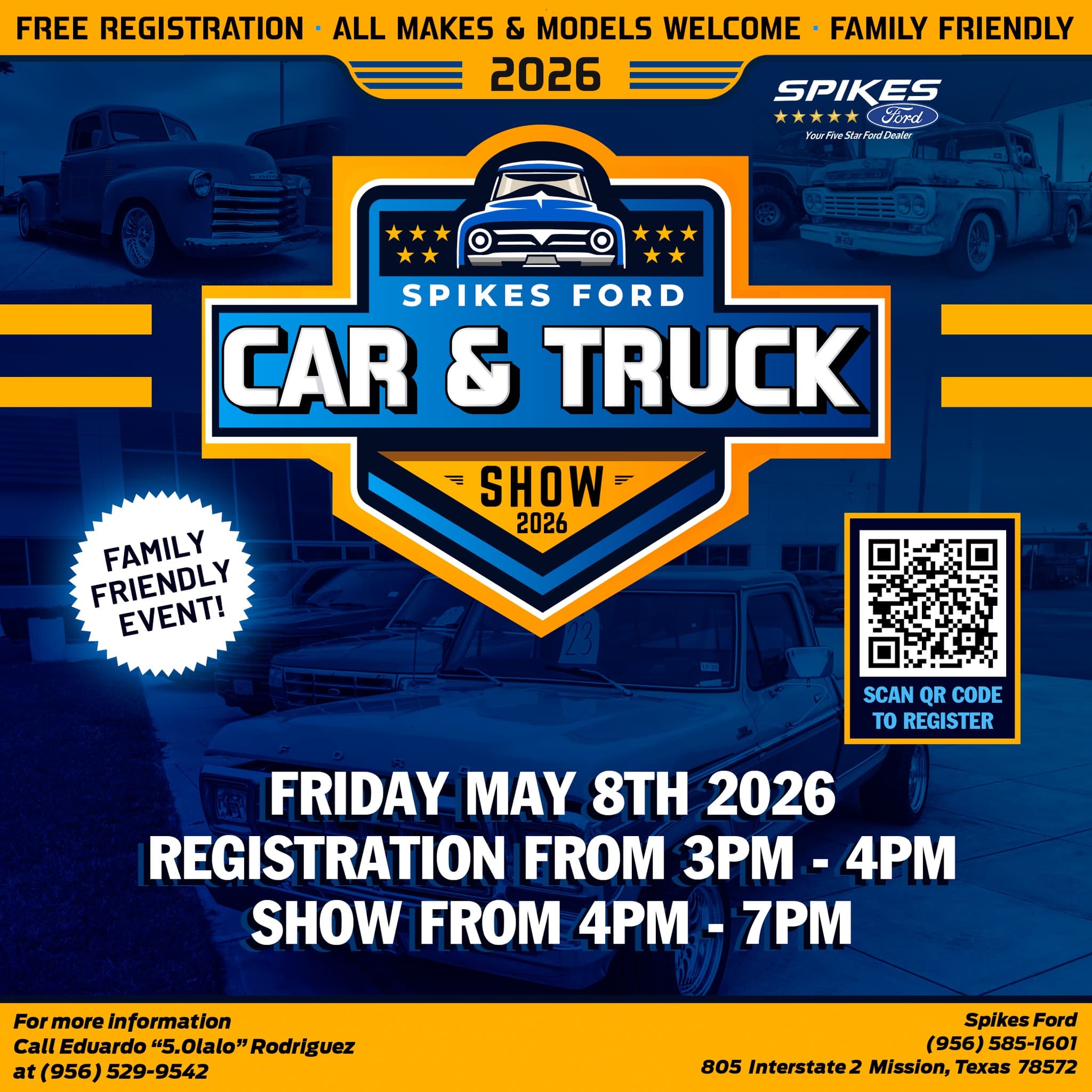 Spikes Ford Car & Truck Show 2026