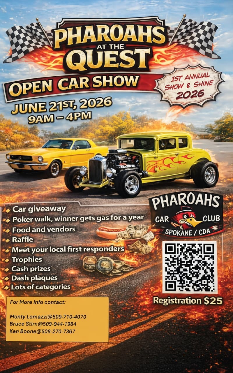 Pharoahs at the Quest Show & Shine