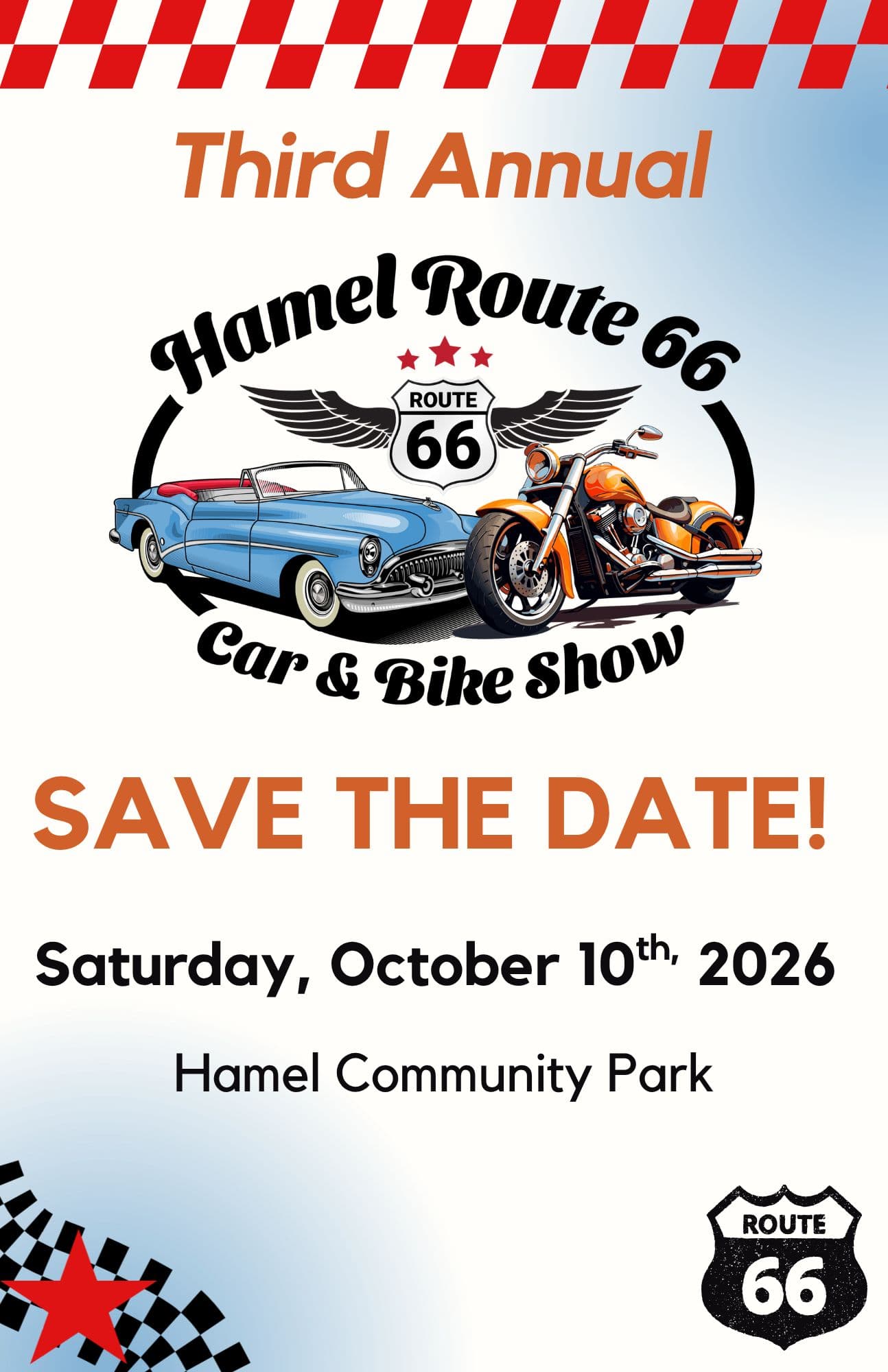 Third Annual Hamel Route 66 Car & Bike Show