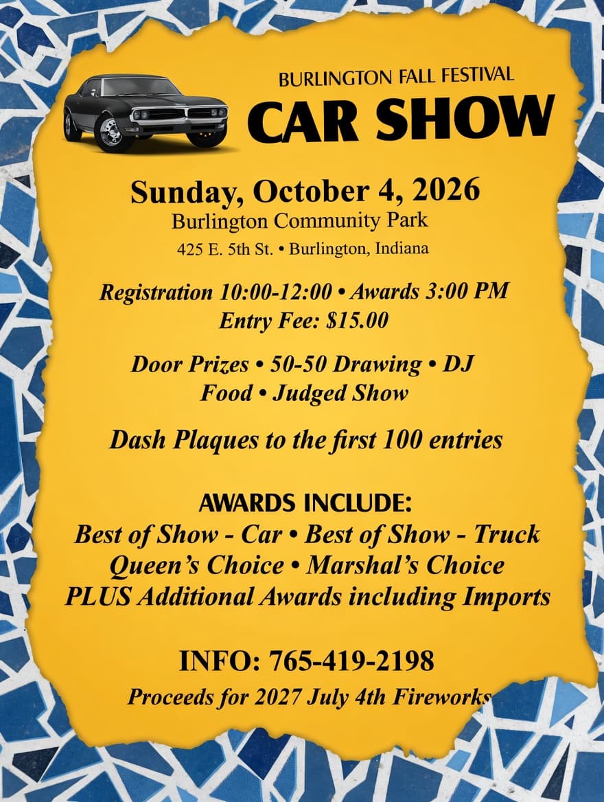 Burlington Fall Festival Car Show