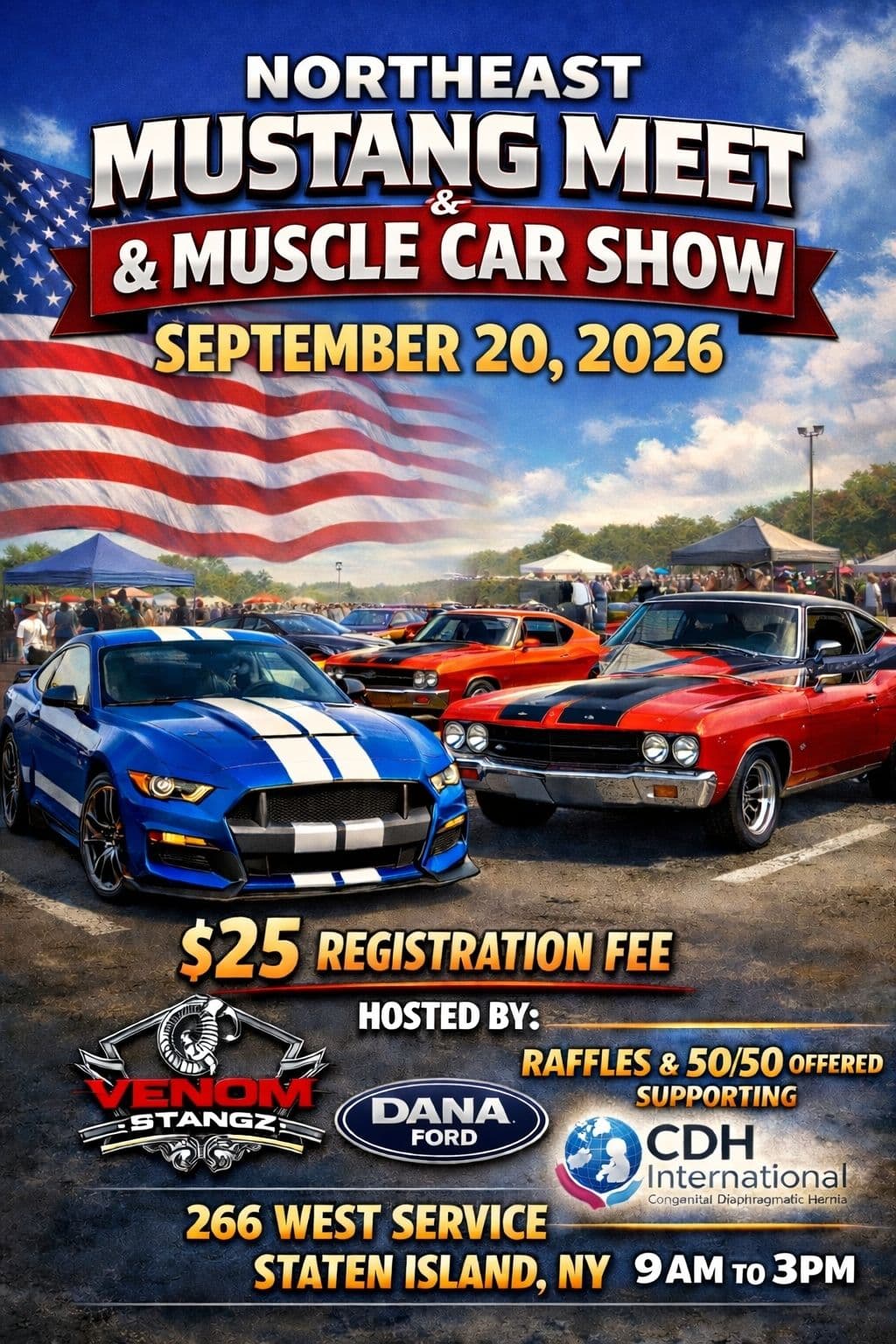 Northeast Mustang Meet & Muscle Car Show