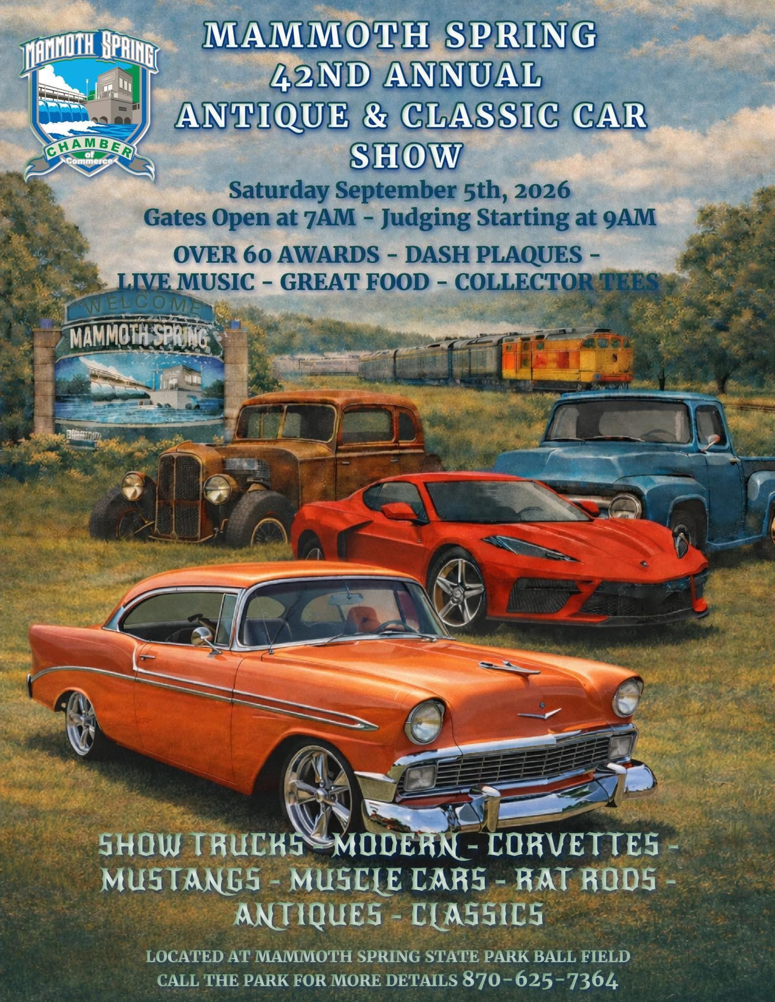 42nd Annual Mammoth Spring Antique & Classic Car Show