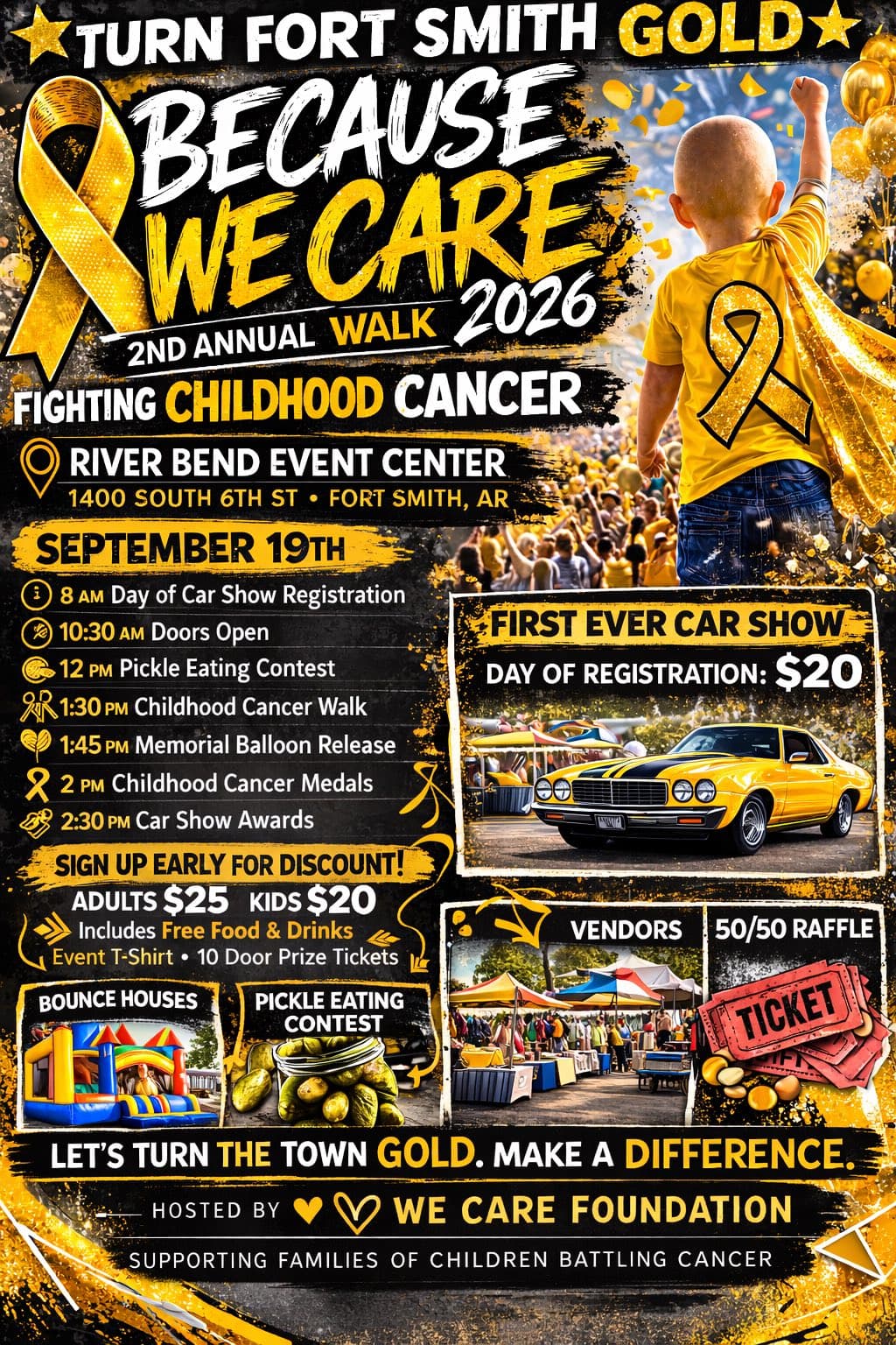 Because We Care Car Show