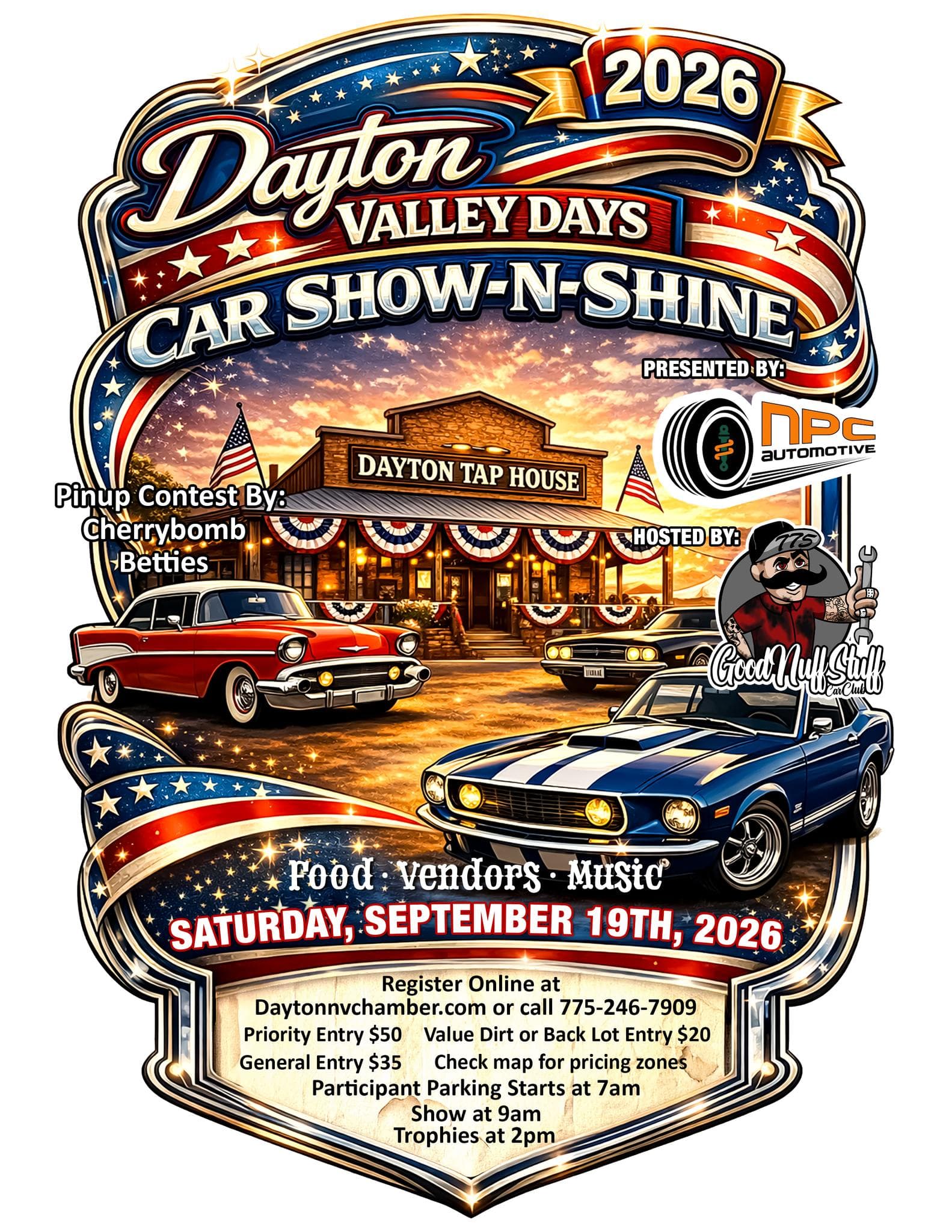 Dayton Valley Days Car Show-N-Shine 2026