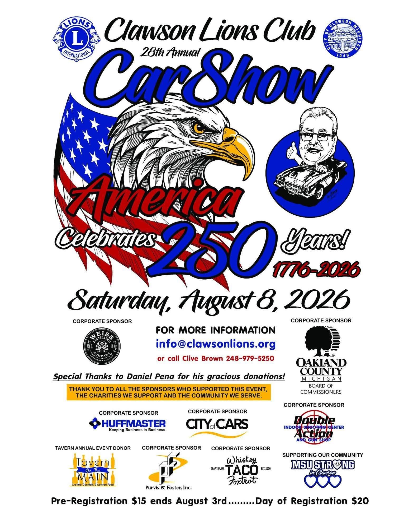 28th Annual Down on Main Street Charity Car Show