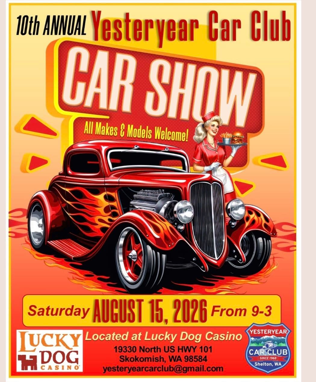 10th Annual Yesteryear Car Club Car Show