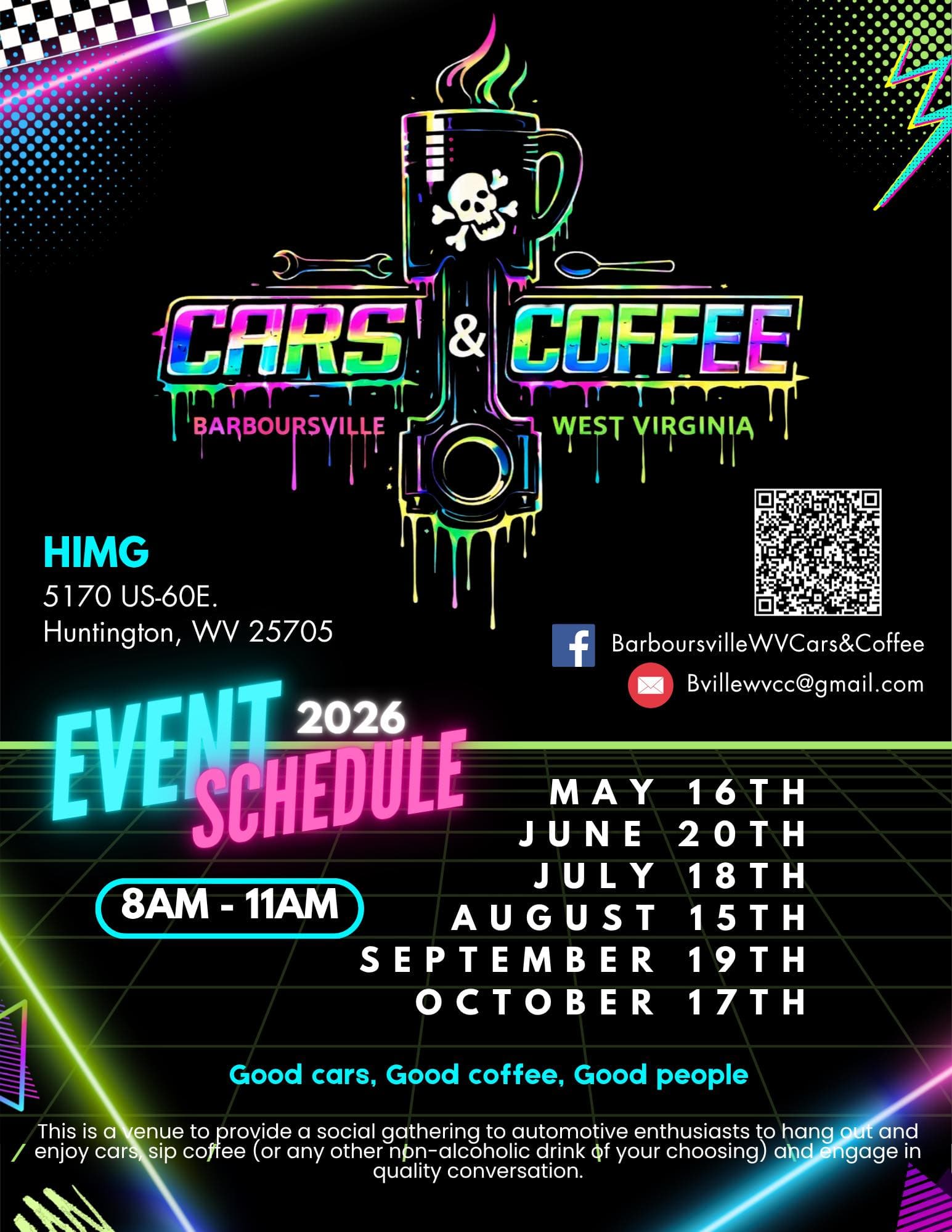 Cars & Coffee Barboursville: 2026