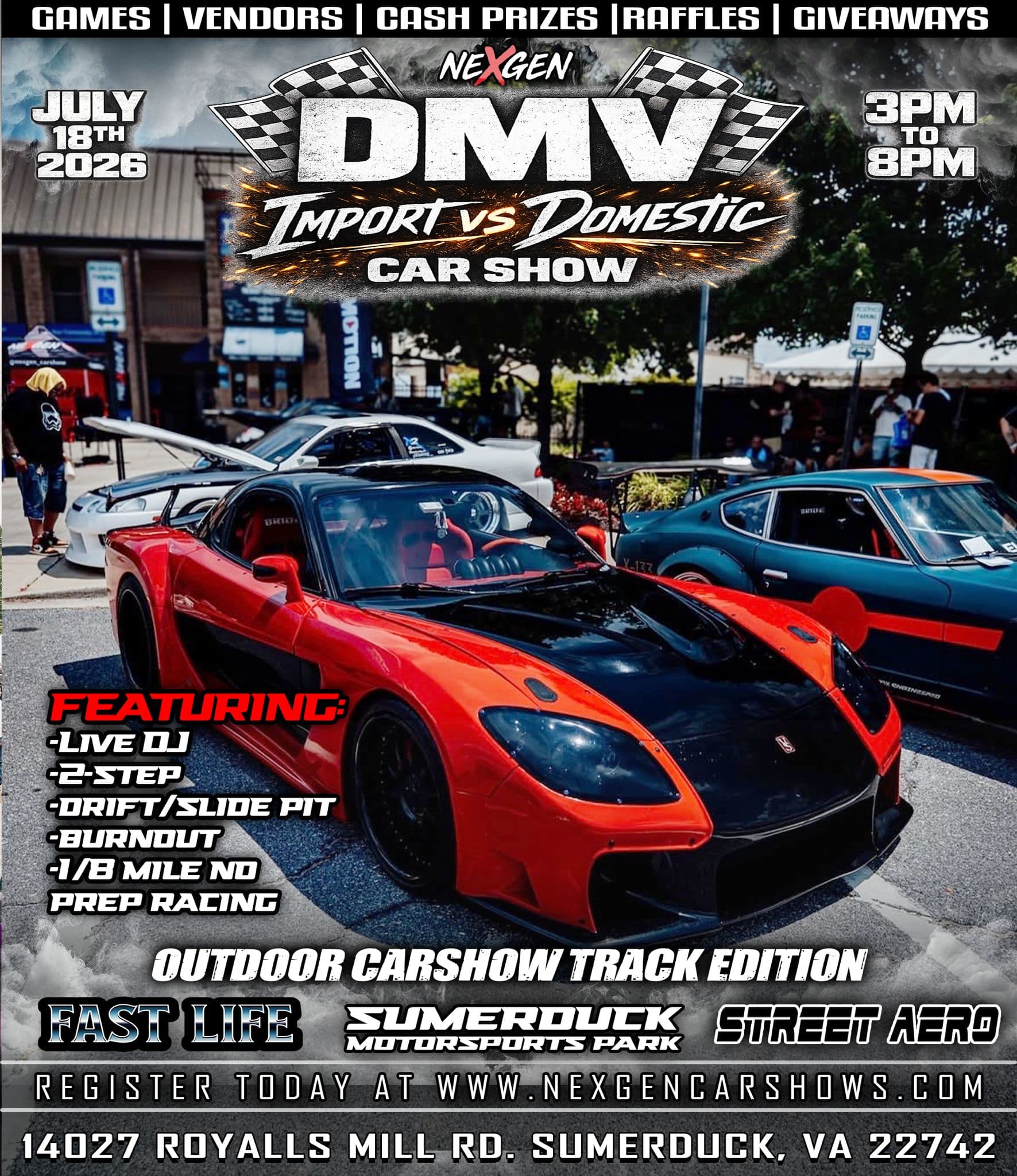 NEXGEN DMV: Import vs. Domestic Car Show