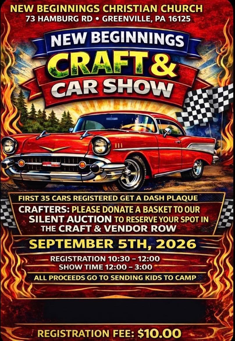 New Beginnings Craft & Car Show